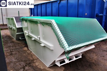 Siatki Radom - Siatka przykrywająca na kontener - zabezpieczenie przewożonych ładunków dla terenów Radomia